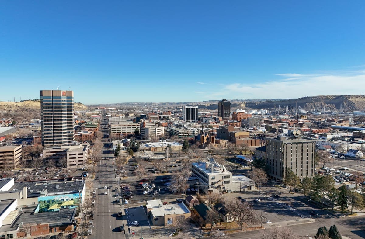 Billings skyline and cityscape