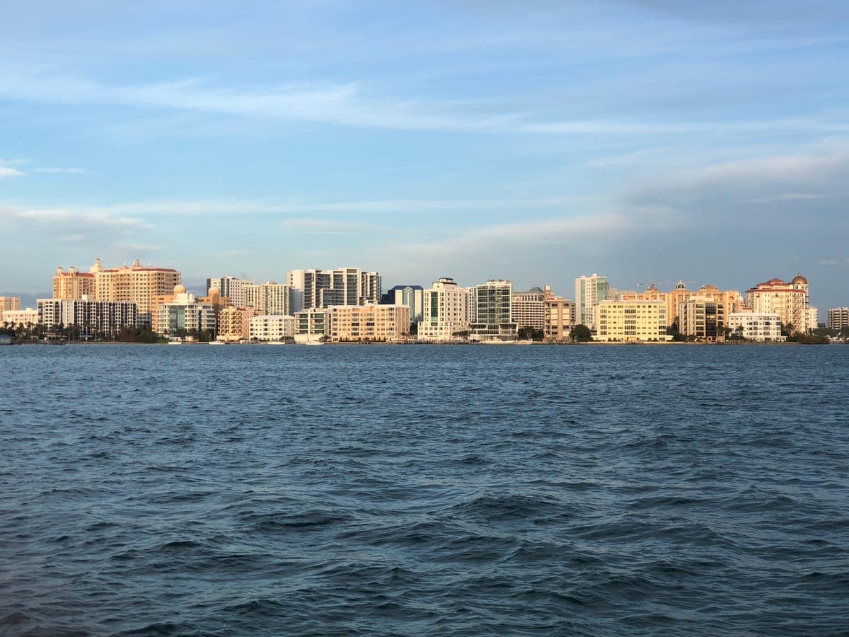 Sarasota skyline and cityscape