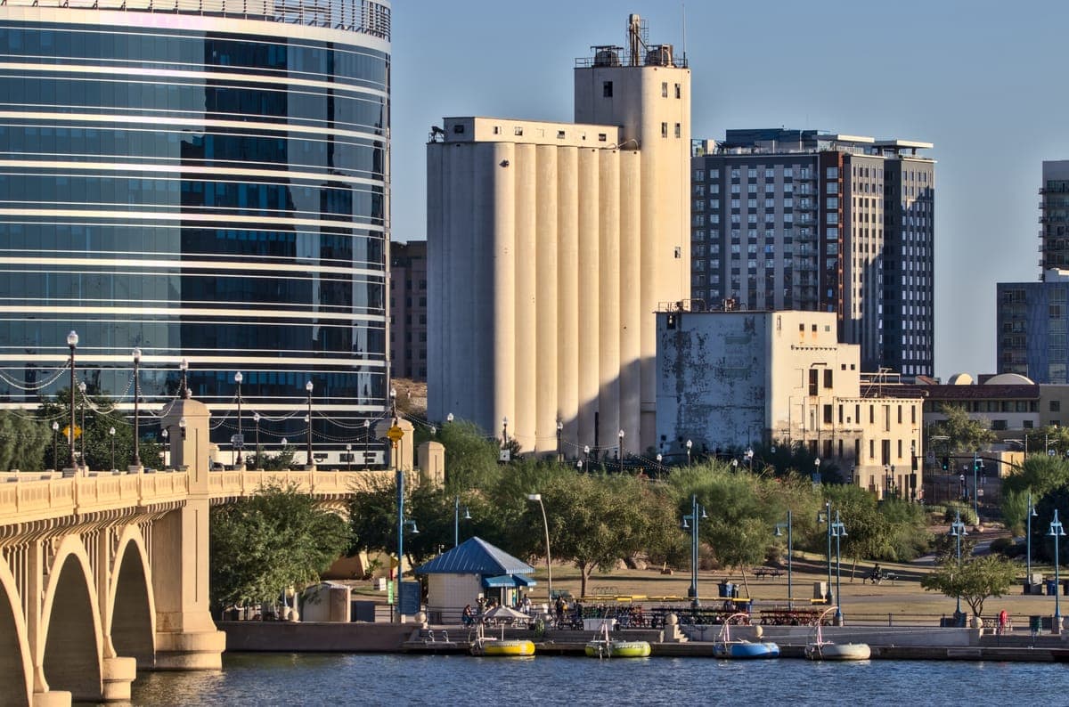 Tempe skyline and cityscape